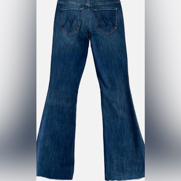 Mother The Weekender Fray Flare In Not Rough Enough Jeans - Picture 2 of 7